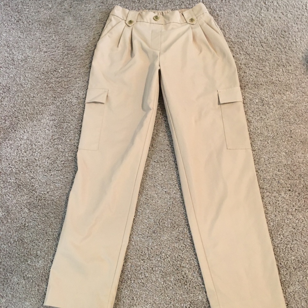 Anne Klein xs  Tan Cargo Pants